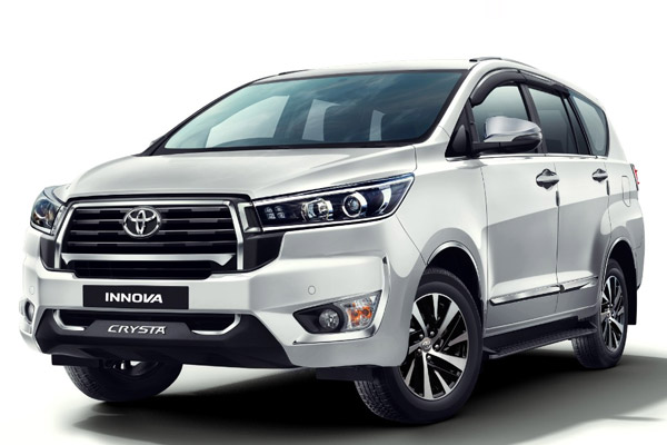 Toyota Innova Crysta rental